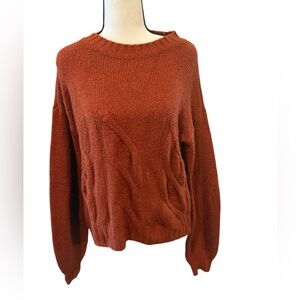 Hollister | Rust Crew Neck Sweater